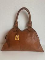 Fendi vintage jaren 90 bruine lederen handtas, Ophalen of Verzenden, Zo goed als nieuw, Bruin, Handtas