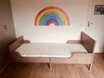 Ikea Sundvik meegroeibed - bruin 80x200 cm + meegroeimatras, Ophalen, 70 tot 85 cm, Zo goed als nieuw, Matras