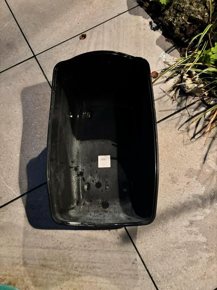 Kattenbak groen zo goed als nieuw, Dieren en Toebehoren, Kattenbakken, Zo goed als nieuw, Ophalen