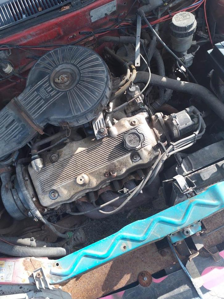 motor subaru Justy 1.3 bj 1992, Auto-onderdelen, Motor en Toebehoren, Subaru, Gebruikt, Ophalen of Verzenden