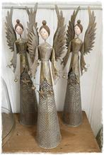 SALE! Laatste grote engel (52 cm)metaal van 38,75 voor 27,25, Orderchamp, Amsterdam, Nieuw, Ophalen of Verzenden