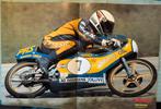 A3 Poster Henk van Kessel Race Motor, Ophalen of Verzenden, Zo goed als nieuw, Motoren