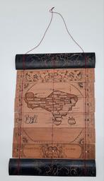 Lontar kaart van Bali op palm bladeren getekend, Ophalen of Verzenden