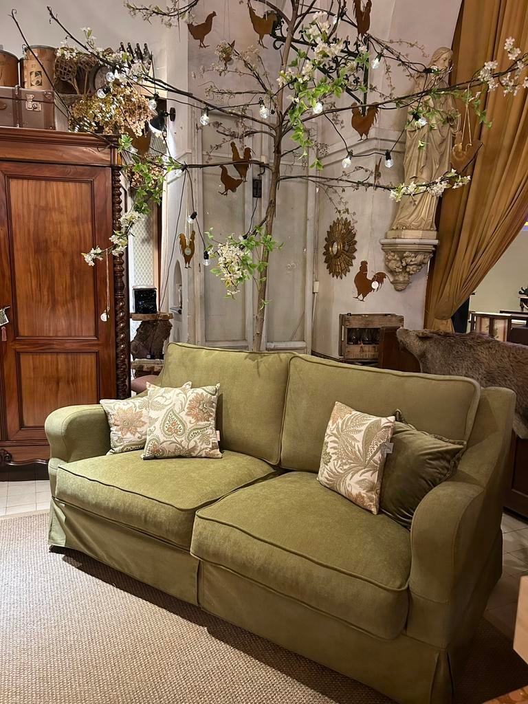 NIEUW!  mooie comfortabele bank, landelijk, made in Holland, Huis en Inrichting, Ophalen, Info@ilfienile.nl, Zo goed als nieuw