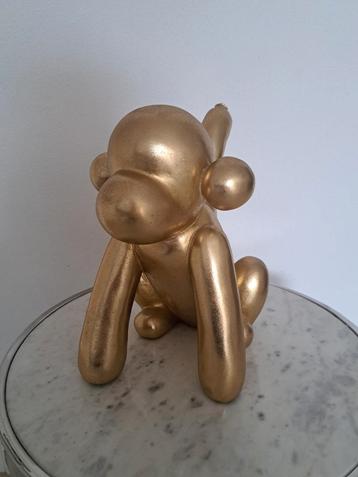 Richmond Interiors decoratie monkey goud showroommodel  beschikbaar voor biedingen