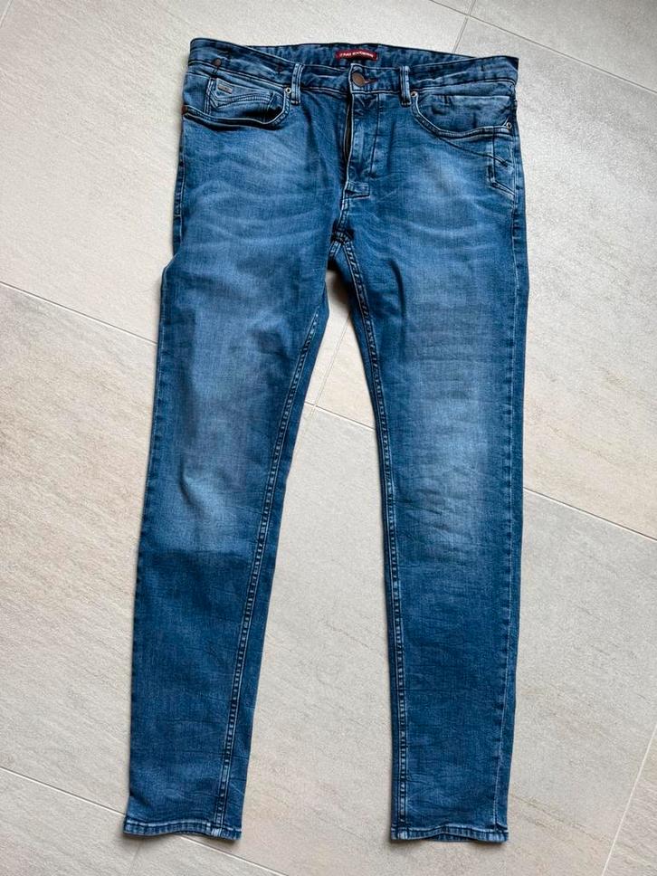 NO EXCESS spijkerbroek maat 34/34 712 TAPERED, Kleding | Heren, Spijkerbroeken en Jeans, Zo goed als nieuw, W33 - W34 (confectie 48/50)