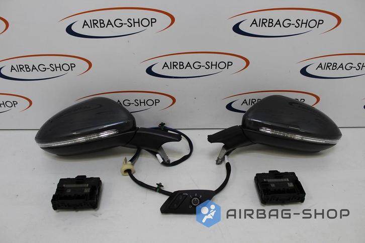 Volkswagen Golf 7 Elektrisch Inklapbare Spiegels, Auto-onderdelen, Spiegels, Volkswagen, Gebruikt, Ophalen of Verzenden