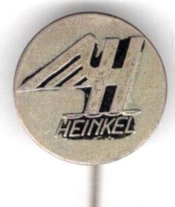 Heinkel zilverkleurig auto speldje ( B_141 ) beschikbaar voor biedingen