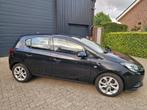 Nette Opel Corsa 1.0T 66KW/90PK 5D 2015 Zwart NAP, Auto's, Voorwielaandrijving, Stof, Origineel Nederlands, 1200 kg