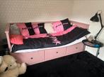 Roze uitschuifbed ikea, Huis en Inrichting, Slaapkamer | Bedden, Eenpersoons, Ophalen of Verzenden, Zo goed als nieuw, 80 cm