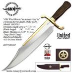 T.k.a. Gil Hibben Old West Bowie, Verzamelen, Ophalen of Verzenden, Overige soorten, Amerika, Mes of Dolk