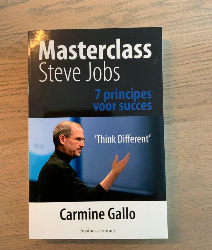 Steve Jobs - 7 Principes voor Succes - Nieuwstaat, Boeken, Biografieën, Nieuw, Overige, Ophalen