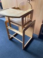 Kinderstoel stevig hout, ook als tafel en stoeltje, Ophalen, Gebruikt, Overige typen