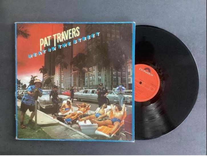 Pat Travers - Heat In The Street LP, Cd's en Dvd's, Vinyl | Rock, 12 inch, Ophalen of Verzenden