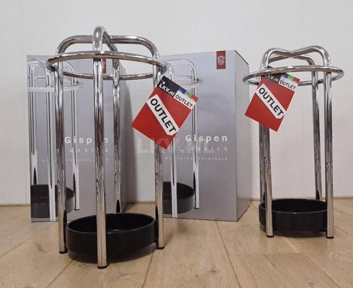 Gispen 1017 paraplu standaard, Huis en Inrichting, Woonaccessoires | Paraplubakken, Zo goed als nieuw, Metaal, Ophalen