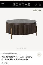 Richmond luxor salontafel super lux strakke uitstraling, Huis en Inrichting, Tafels | Salontafels, 50 tot 100 cm, 100 tot 150 cm