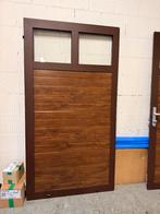Openslaande garagedeur Br. 2345 x H. 2145, Doe-het-zelf en Verbouw, Deuren en Horren, Garagedeur, Ophalen of Verzenden, Zo goed als nieuw