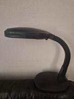 Zwarte vintage bureaulamp lamp, Huis en Inrichting, Lampen | Tafellampen, Ophalen of Verzenden, Gebruikt, Minder dan 50 cm
