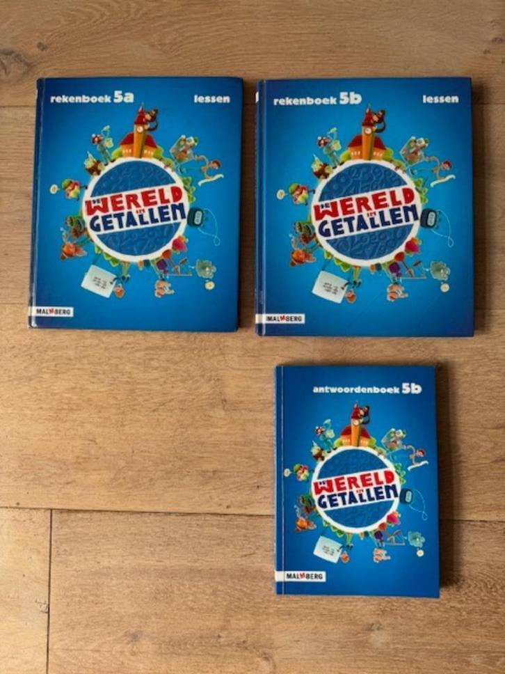 REKENEN GROEP 5  wereld in getallen, Boeken, Schoolboeken, Gelezen, Overige vakken, Overige niveaus, Ophalen of Verzenden