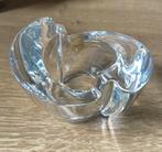 Prachtige glazen kandelaar Amalfi waxinelichthouder glas, Huis en Inrichting, Ophalen of Verzenden, Zo goed als nieuw, Overige materialen