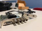 Blackmagic Decklink 4K Extreme 6G I/O kaart + breakout kabel, Ophalen of Verzenden, Gebruikt, Video