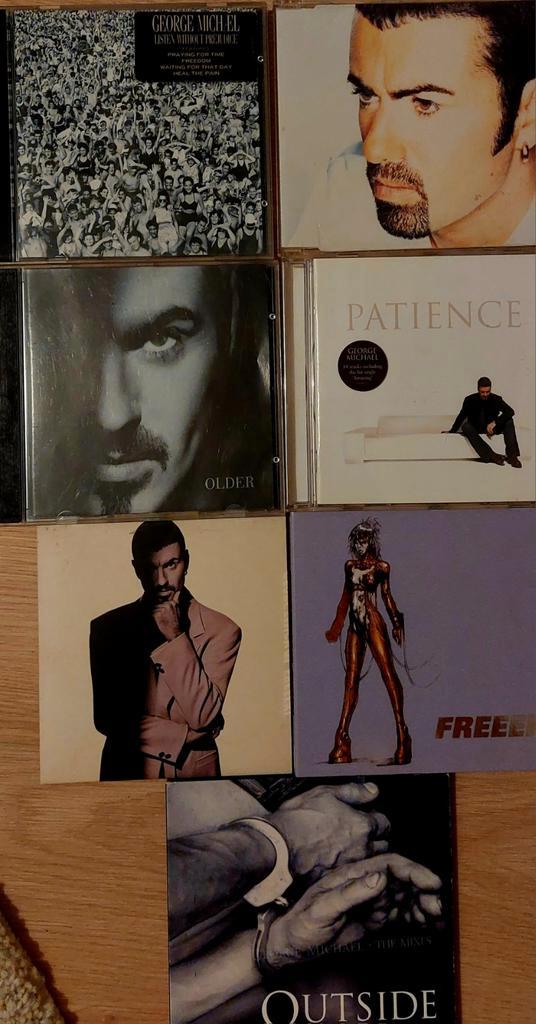 George Michael CD Collectie - 7 CD's incl. Singles, Cd's en Dvd's, Cd's | Overige Cd's, Gebruikt, Boxset, Ophalen of Verzenden