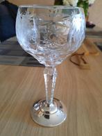 Wijnglas nachtmann Trauben met voet zilver 835, Antiek en Kunst, Ophalen of Verzenden