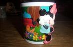 Disney Minnie Mouse kunststof 3D mok, Ophalen of Verzenden, Mickey Mouse, Gebruikt, Beeldje of Figuurtje