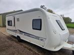 Hobby 560 CFE de Luxe, Voortent 2,70 meter diep 15950,- !!, Rondzit, Hobby, Schokbreker, Bedrijf