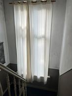 Merethe (Ikea) Witte gordijnen - set van twee, 100 tot 150 cm, 200 cm of meer, Wit, Ophalen of Verzenden