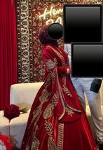 Bindalli / Henna Jurk / Turkse Kaftan - Traditioneel Turks, Kleding | Dames, Ophalen of Verzenden, Zo goed als nieuw, Rood