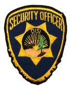 Patch Embleem DISI Security, Verzenden, Overige soorten, Amerika, Embleem of Badge