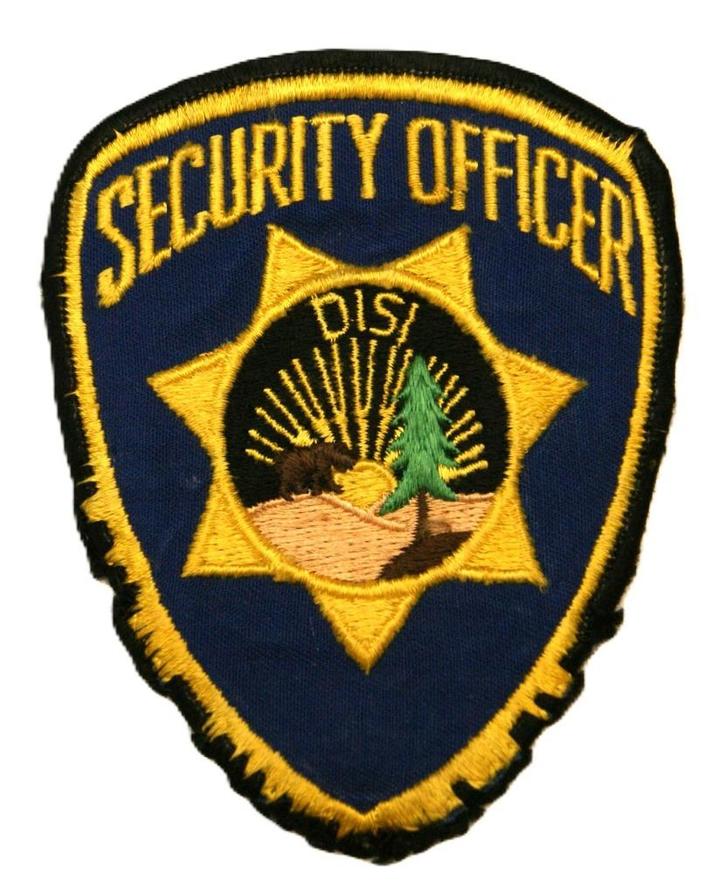 Patch Embleem DISI Security, Verzamelen, Militaria | Algemeen, Overige soorten, Embleem of Badge, Amerika, Verzenden