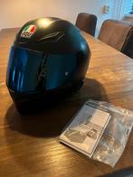 Originele Agv helm matt zwart, Motoren, Ophalen of Verzenden, Tweedehands, Integraalhelm, AGV