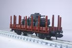 Goederenwagon type Rmms, lading Pz 38(t), DRG, Ophalen of Verzenden, Zo goed als nieuw, Wagon, Trix