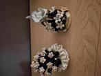 2 hele mooie bloemstukjes van CAPODIMONTE, Ophalen of Verzenden, Zo goed als nieuw