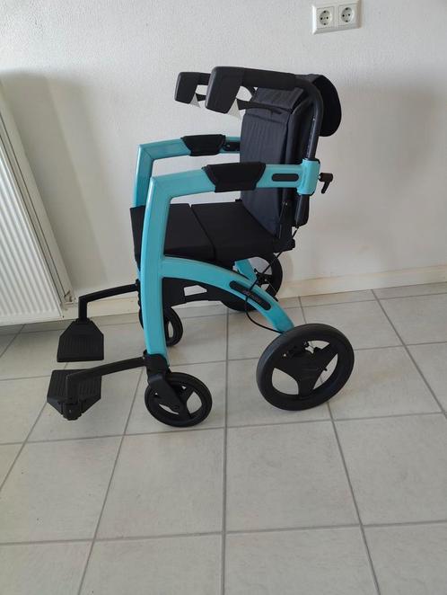 Rollz motion rolstoel en rollator in 1, Diversen, Rolstoelen, Zo goed als nieuw, Duwrolstoel, Ophalen of Verzenden