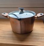 Aluminium Kookpan met Deksel, Ophalen of Verzenden, Gebruikt, Aluminium, Kookpan of Snelkookpan