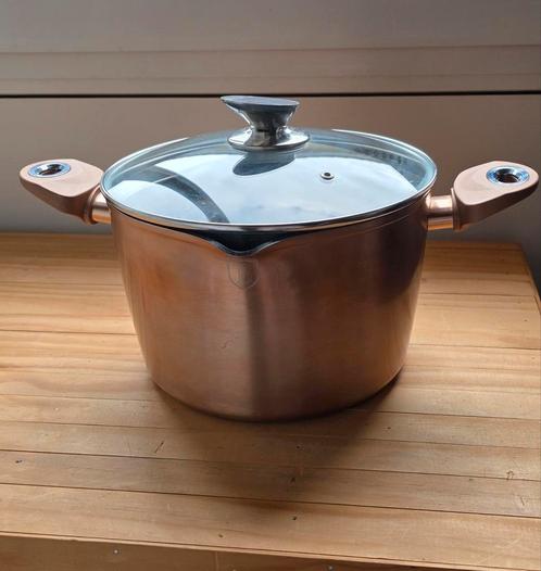 Aluminium Kookpan met Deksel, Huis en Inrichting, Keuken | Potten en Pannen, Gebruikt, Kookpan of Snelkookpan, Aluminium, Ophalen of Verzenden