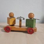 Vintage Nooitgedagt IJlst speel trek treintje met belletje, Ophalen of Verzenden, Gebruikt