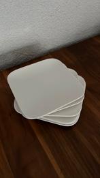 Gebaksbordjes wit, Ophalen of Verzenden, Zo goed als nieuw