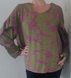 Schitterende top xl als nieuw, Blauw, Maat 46/48 (XL) of groter, Ophalen of Verzenden, Zo goed als nieuw