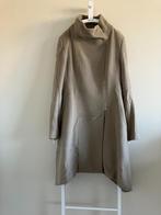 wol/cashmere jas taupe mt 40, Ophalen of Verzenden, Gedragen, Maat 38/40 (M), Grijs