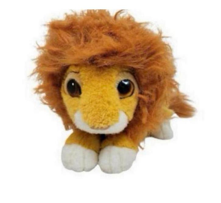 Simba Simba's Disney the lion king 1994 Mattel plush knuffel, Verzamelen, Disney, Zo goed als nieuw, Knuffel, Leeuwenkoning of Jungle Boek