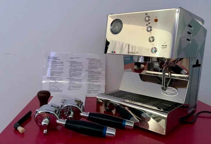 Quick Mill, Witgoed en Apparatuur, Koffiezetapparaten, Zo goed als nieuw, Koffiebonen, Espresso apparaat, 10 kopjes of meer, Afneembaar waterreservoir