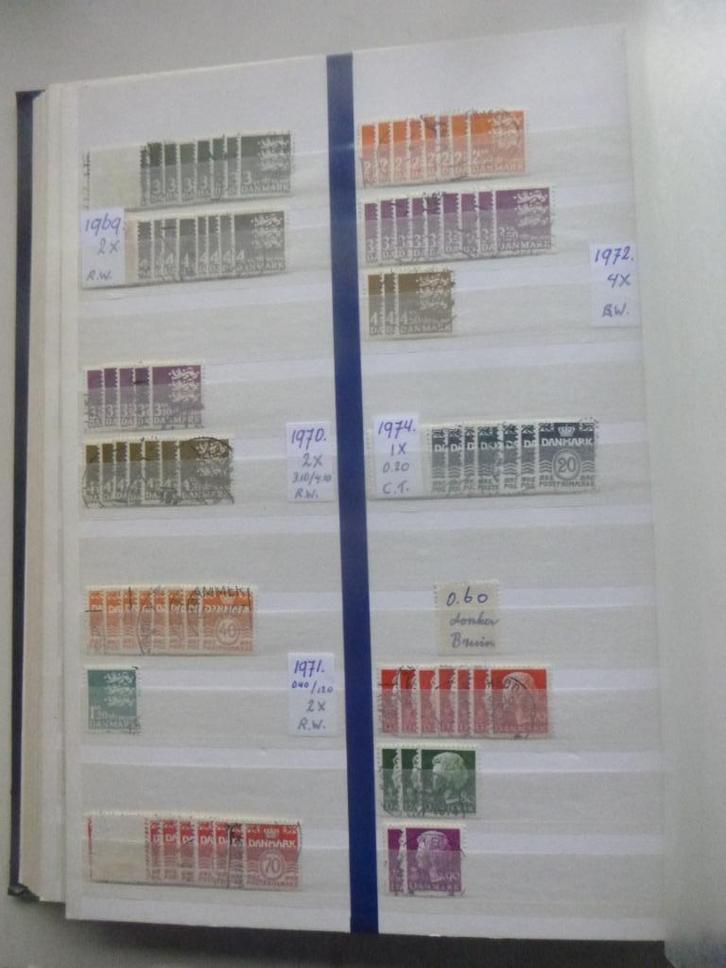 Dik Davo FF stockboek 48 pag Denemarken klassiek, Postzegels en Munten, Postzegels | Volle albums en Verzamelingen, Buitenland