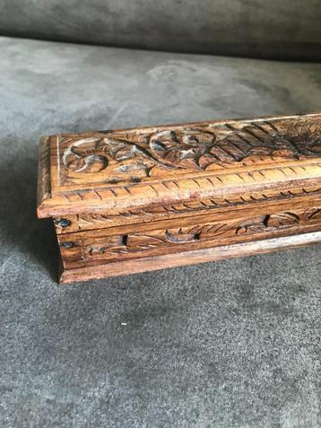 Antiek / Vintage Balinese Eetstokjes Wind Song Handgesneden  beschikbaar voor biedingen