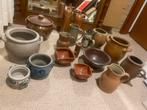 Stevige collectie keulse potten,  aardewerk, testjes, Ophalen