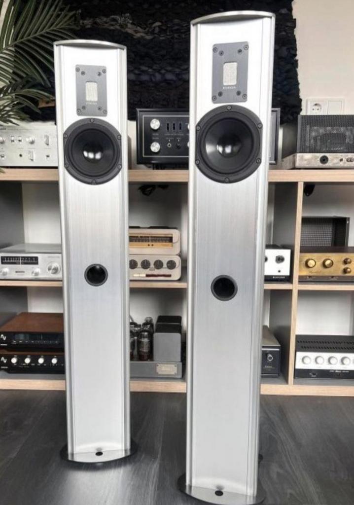 Piega PL4 mk2, Audio, Tv en Foto, Luidsprekers, Zo goed als nieuw, Front, Rear of Stereo speakers, 120 watt of meer, Overige merken