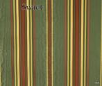 7750 groen rood gestreept vintage behang swiet, Huis en Inrichting, Ophalen of Verzenden, Minder dan 10 m², Groen